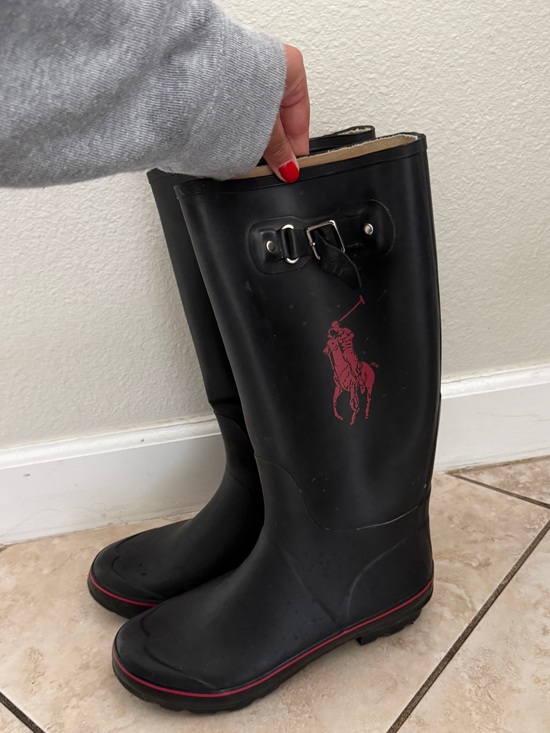 ralph lauren rainboots main image 8